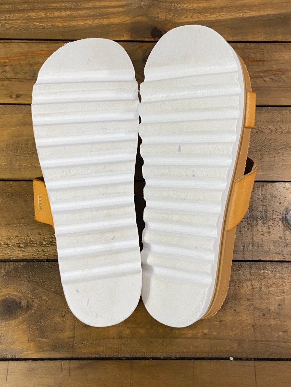 REEF Cushion Vista Hi Platform Sandals Natural Tan 10 - Picture 6 of 7